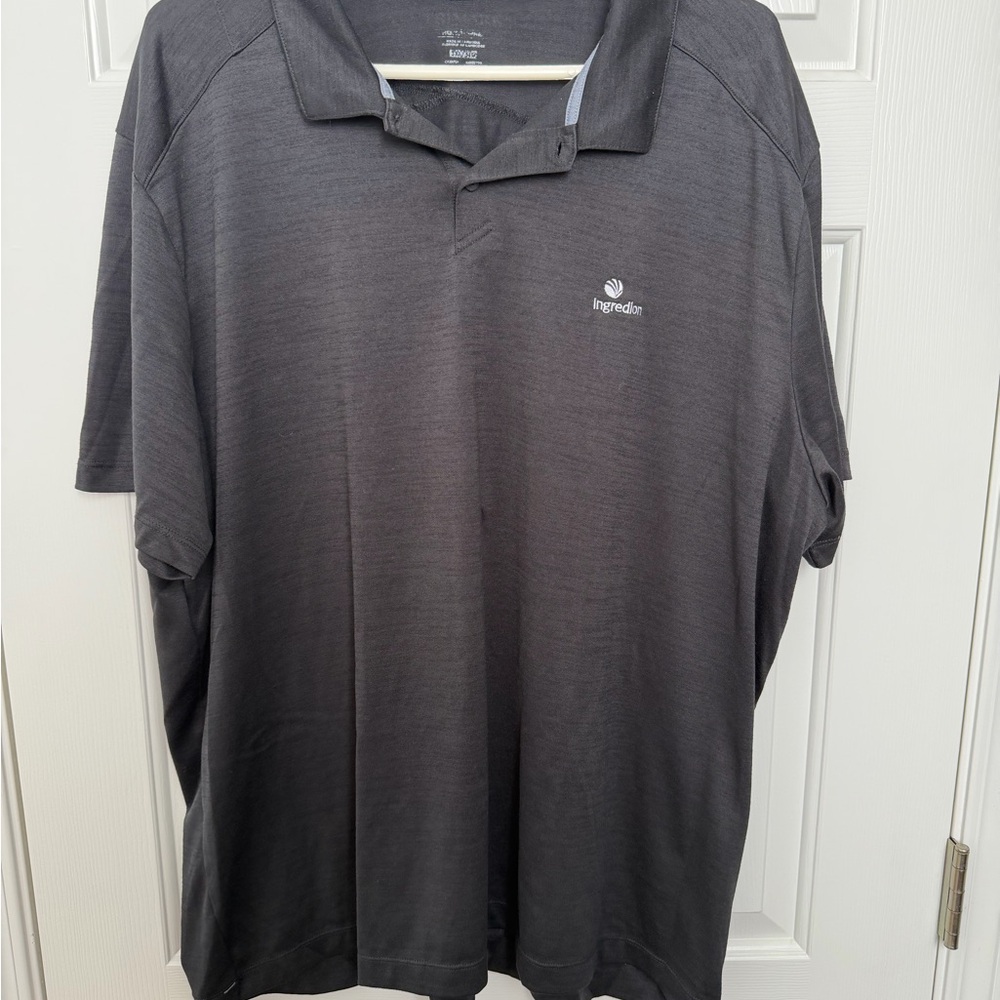 Charcoal Men's Polo Shirt by Izod